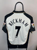 David Beckham Manchester United 01/02 udebanetrøje - M