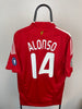 Xabi Alonso Liverpool 09/10 hjemmebanetrøje - M