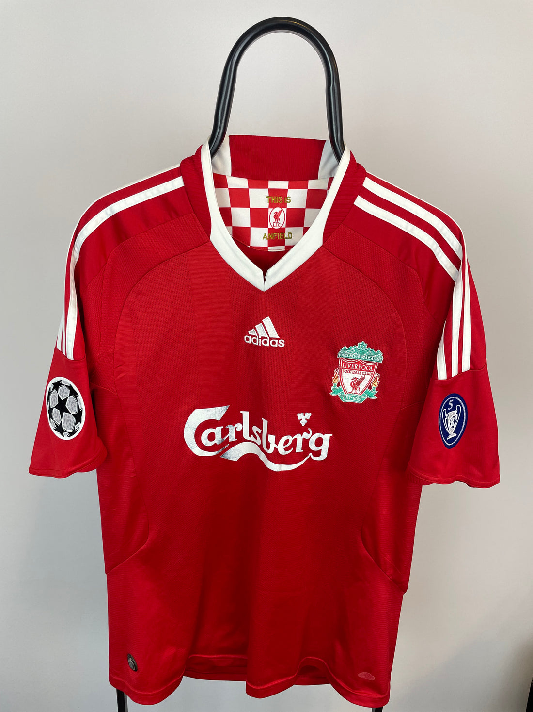 Xabi Alonso Liverpool 09/10 hjemmebanetrøje - M