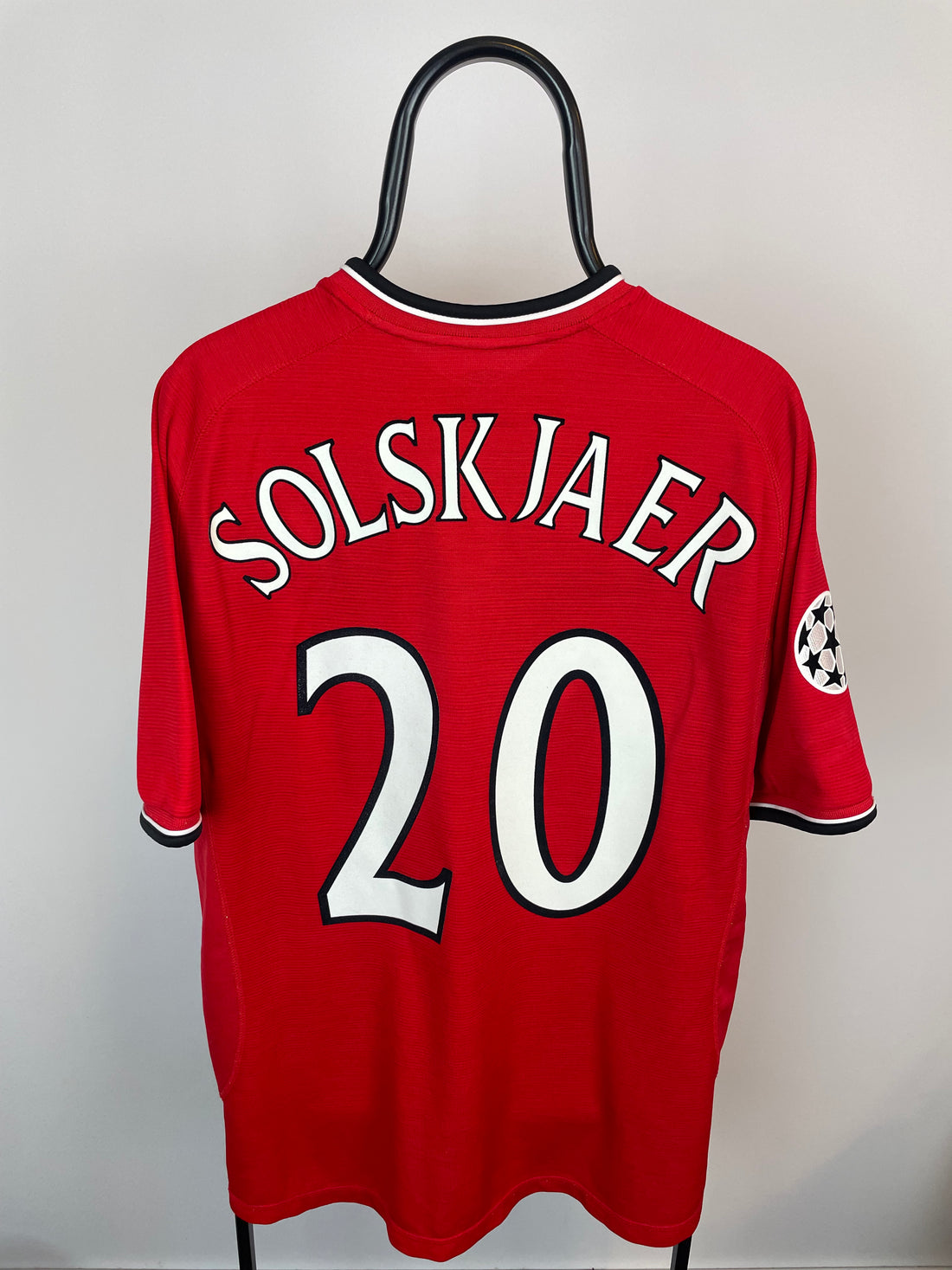Ole Gunnar Solskjaer Manchester United 00/02 hjemmebanetrøje - XL