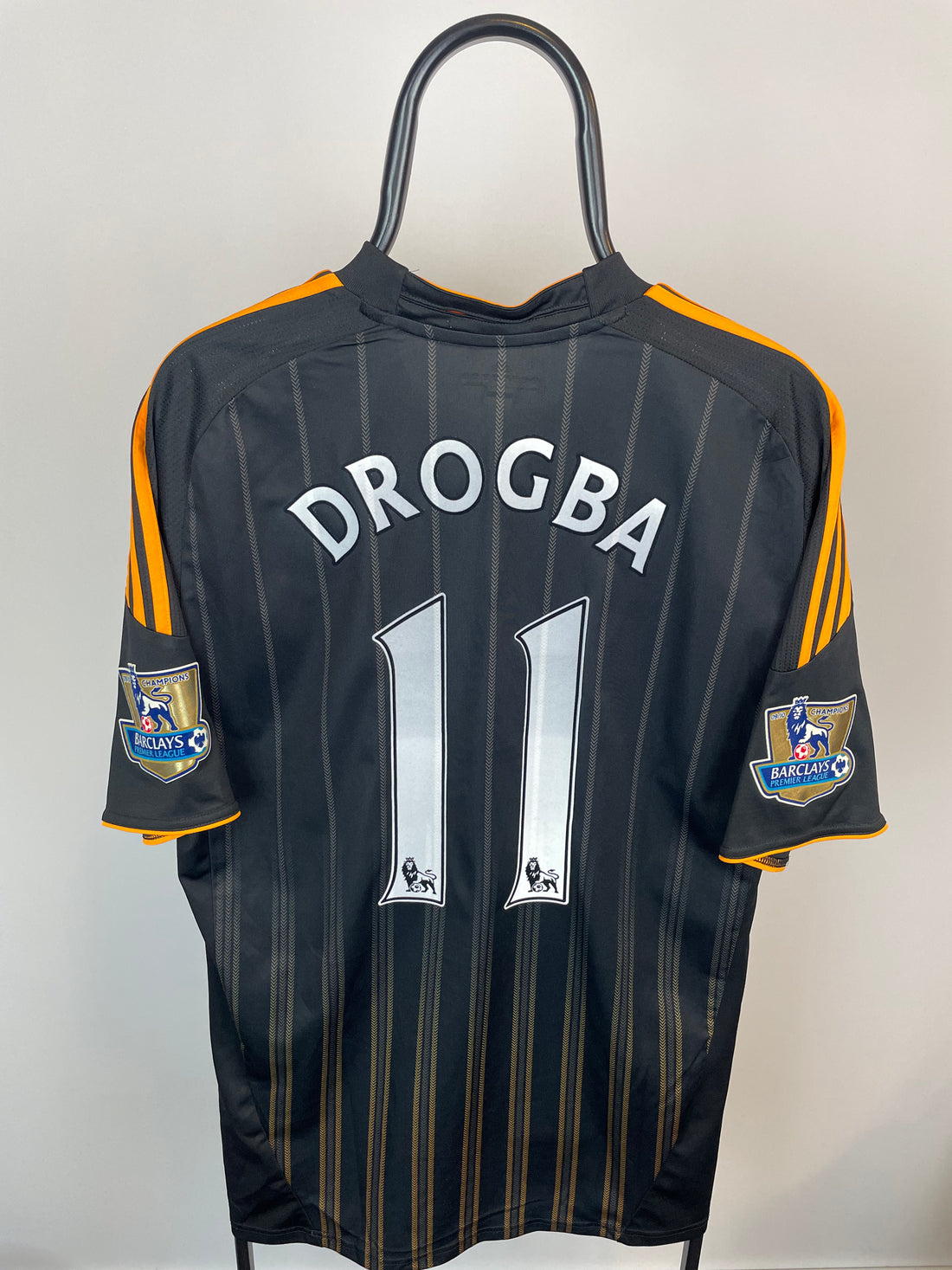 Didier Drogba Chelsea 10/11 3 trøje - XL
