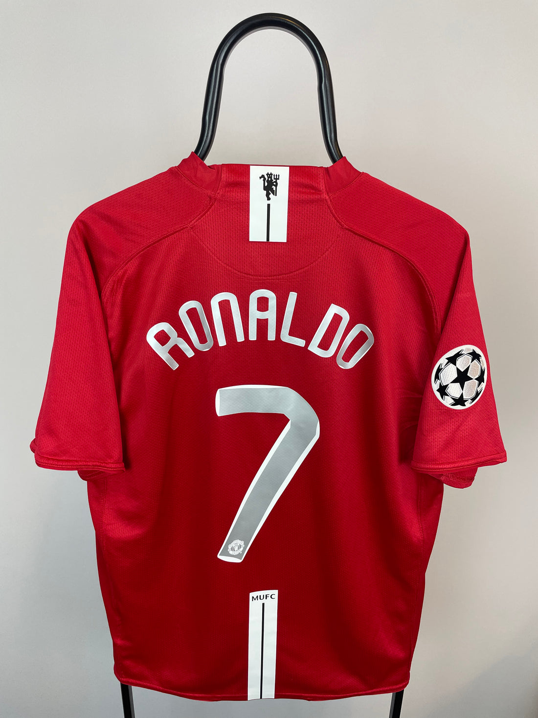 Cristiano Ronaldo Manchester United 07/08 hjemmebanetrøje - XL
