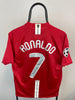 Cristiano Ronaldo Manchester United 07/09 hjemmebanetrøje - M