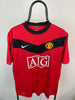 Manchester United 09/10 hjemmebanetrøje - L