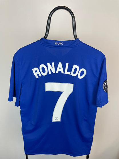 Cristiano Ronaldo Manchester United 08/09 3 trøje - M