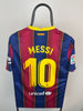 Lionel Messi Barcelona 20/21 hjemmebanetrøje - M