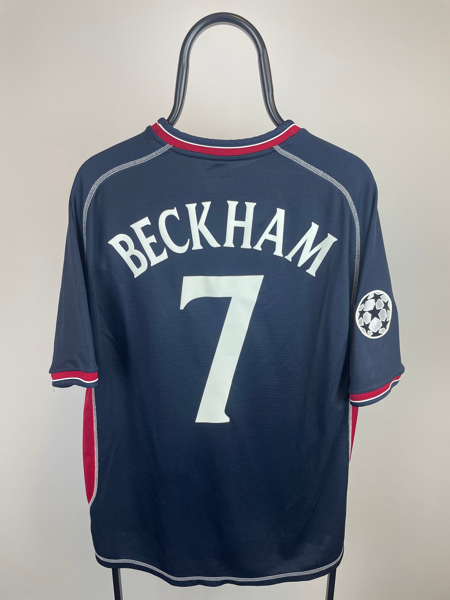 David Beckham Manchester United 00/01 3 trøje - XXL