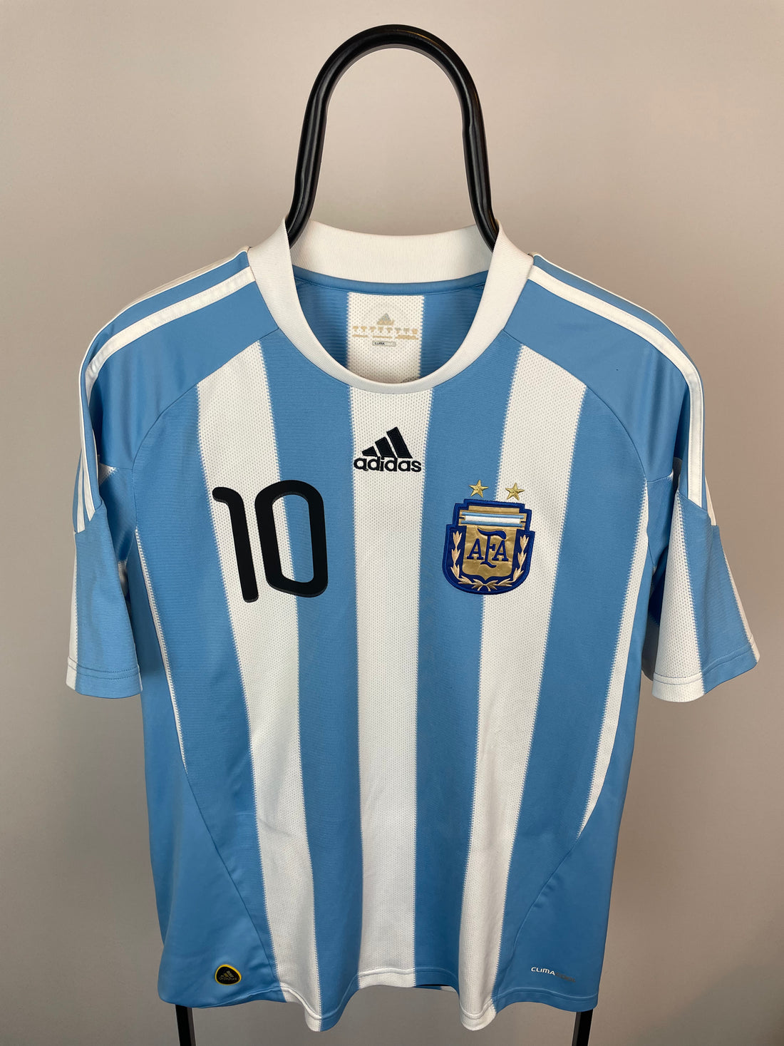 Lionel Messi Argentina 10/11 hjemmebanetrøje - M