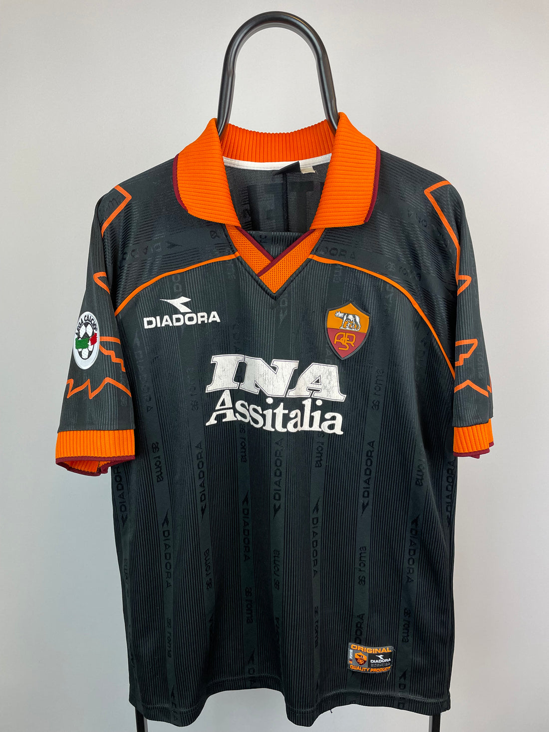 Vincenzo Montella AS Roma 99/00 3 trøje - XL