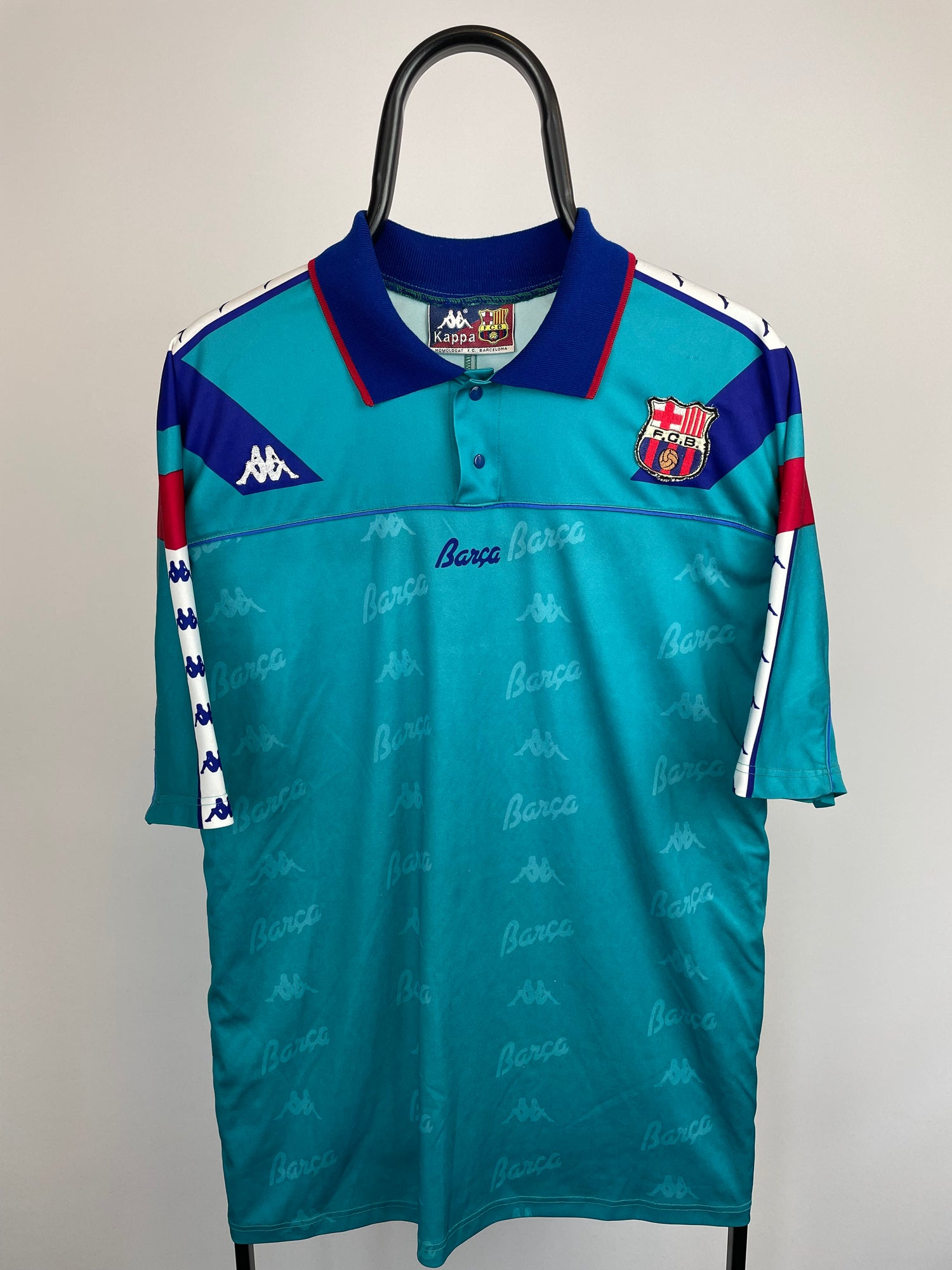 Barcelona 92/93 udebanetrøje - XL