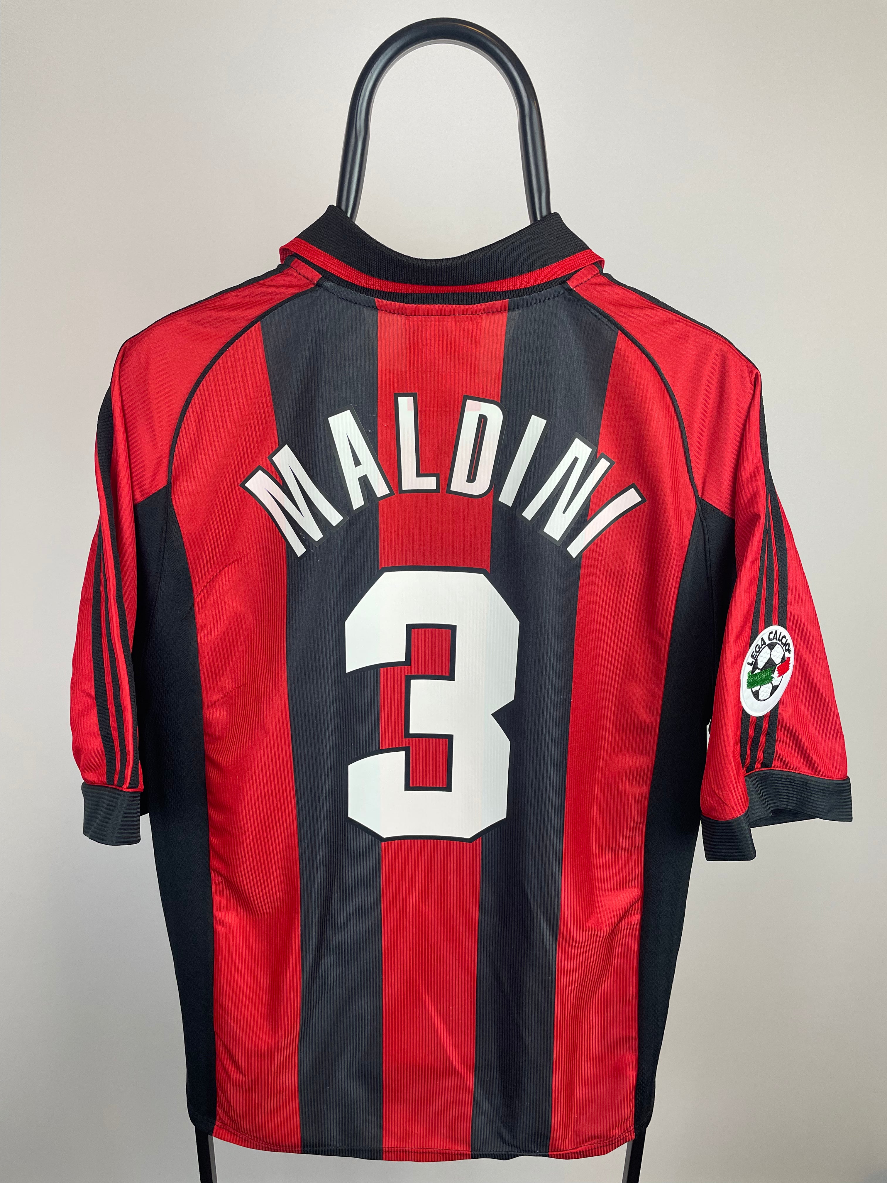 Paolo Maldini AC Milan 98/99 hjemmebanetrøje - L