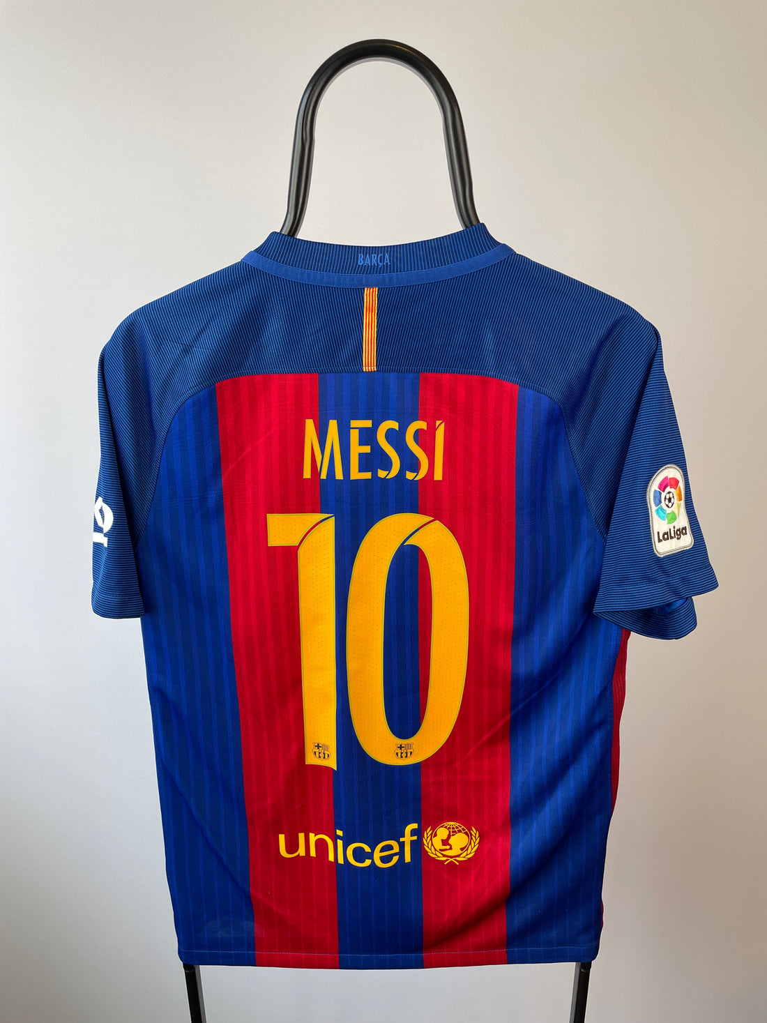 Lionel Messi Barcelona 16/17 hjemmebanetrøje - S
