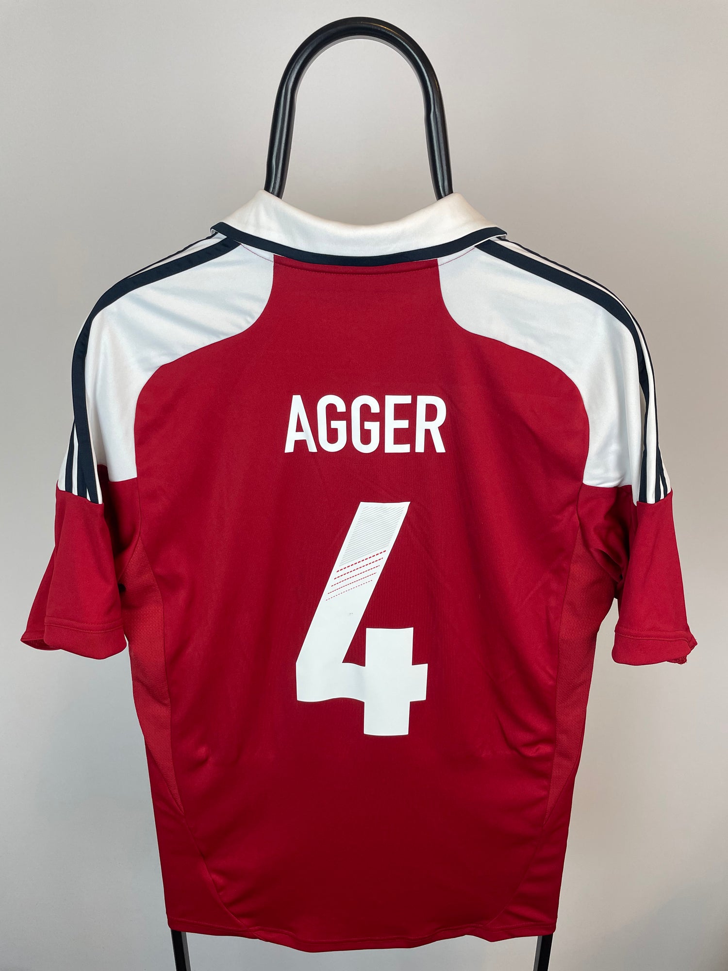 Daniel Agger Danmark 12/14 hjemmebanetrøje - M