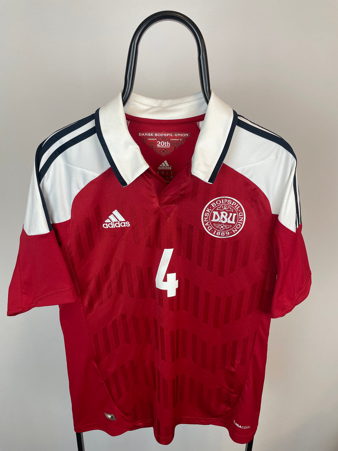 Daniel Agger Danmark 12/14 hjemmebanetrøje - M