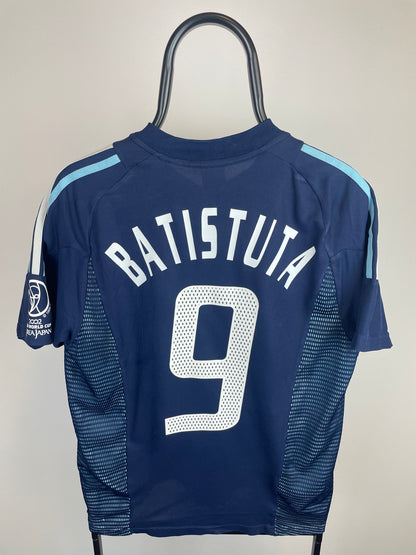 Gabriel Omar Batistuta Argentina 02/04 udebanetrøje - M