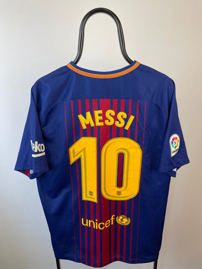 Lionel Messi Barcelona 17/18 hjemmebanetrøje - XL