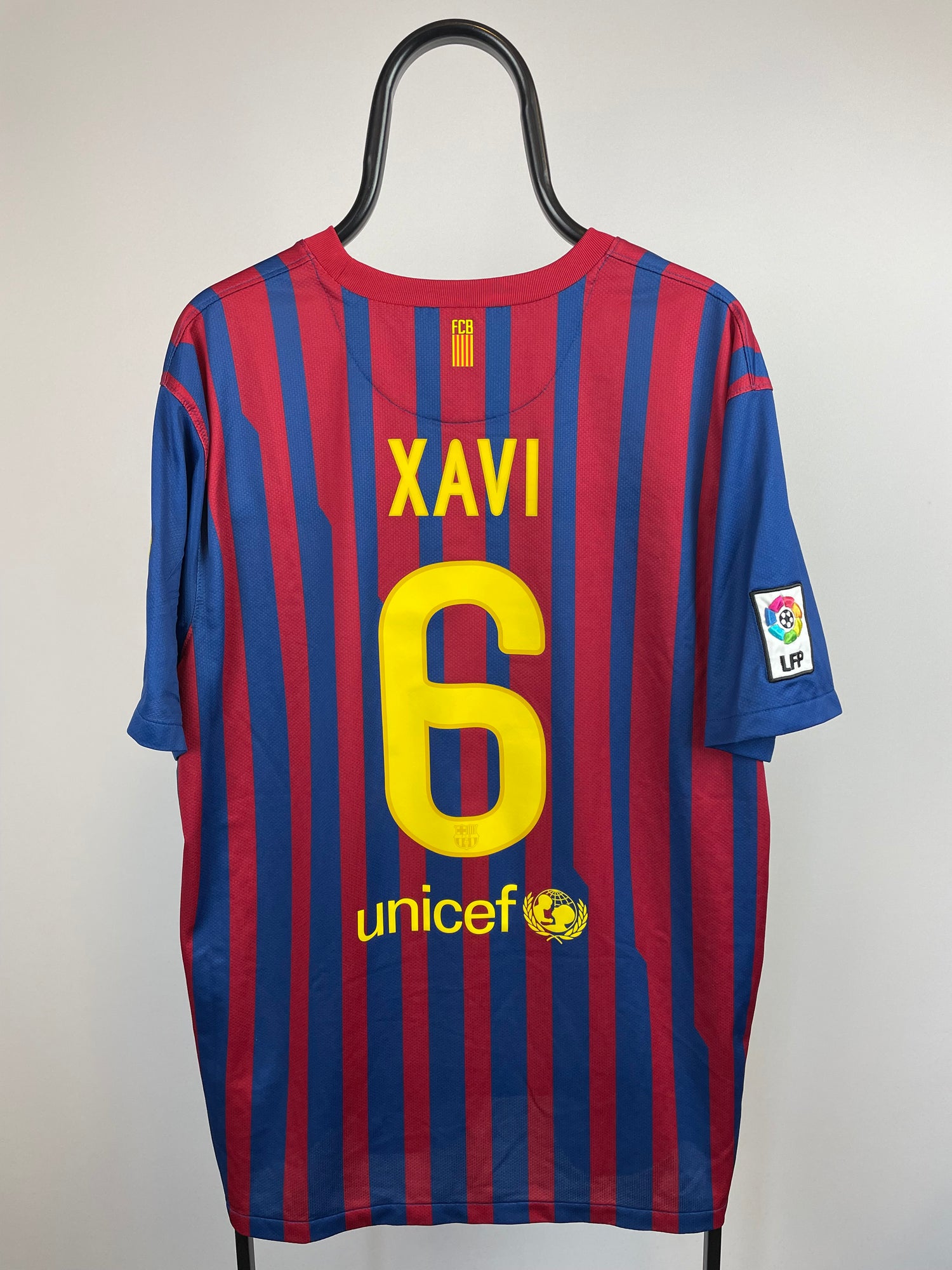 Xavi Barcelona 11/12 hjemmebanetrøje - XXL