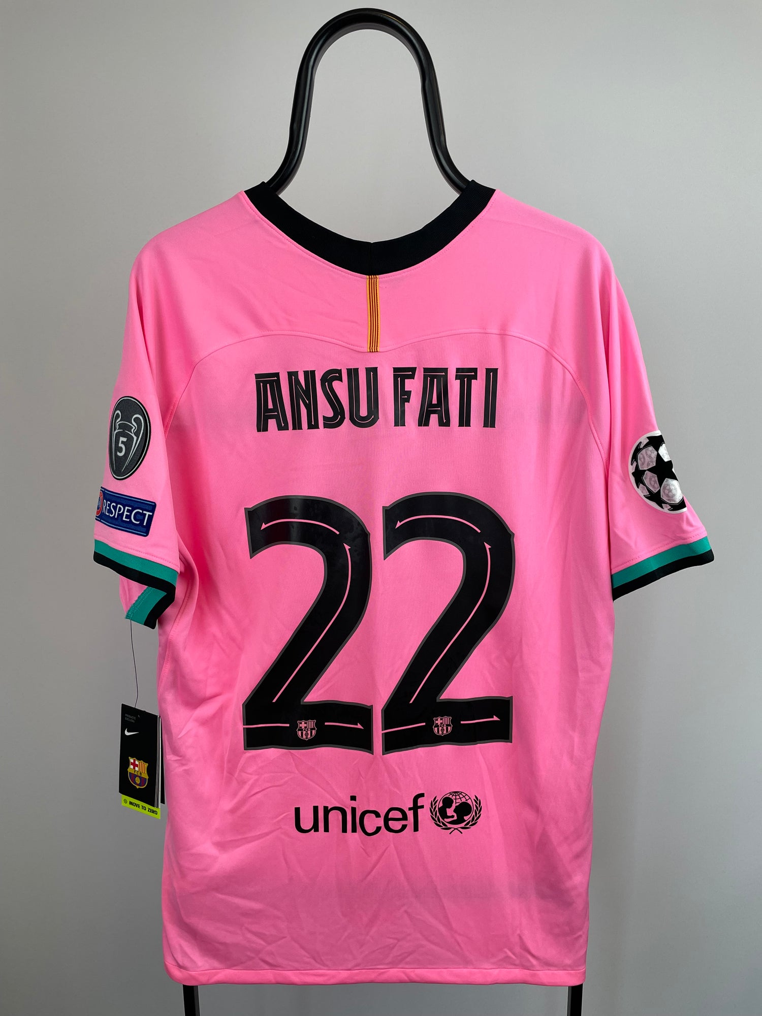 Ansu Fati Barcelona 20/21 3 trøje - XL