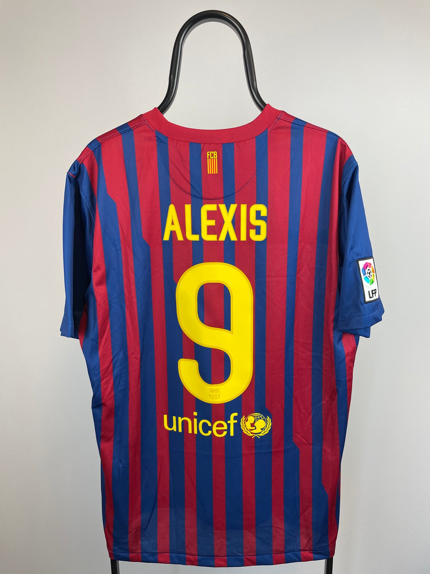 Alexis Sanchez Barcelona 11/12 hjemmebanetrøje - XL