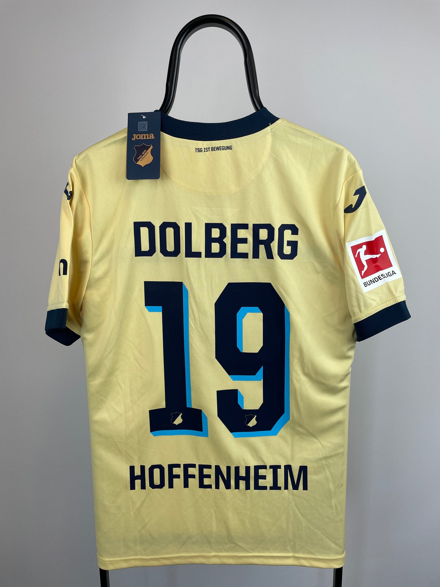 Kasper Dolberg Hoffenheim 22/23 udebanetrøje - L