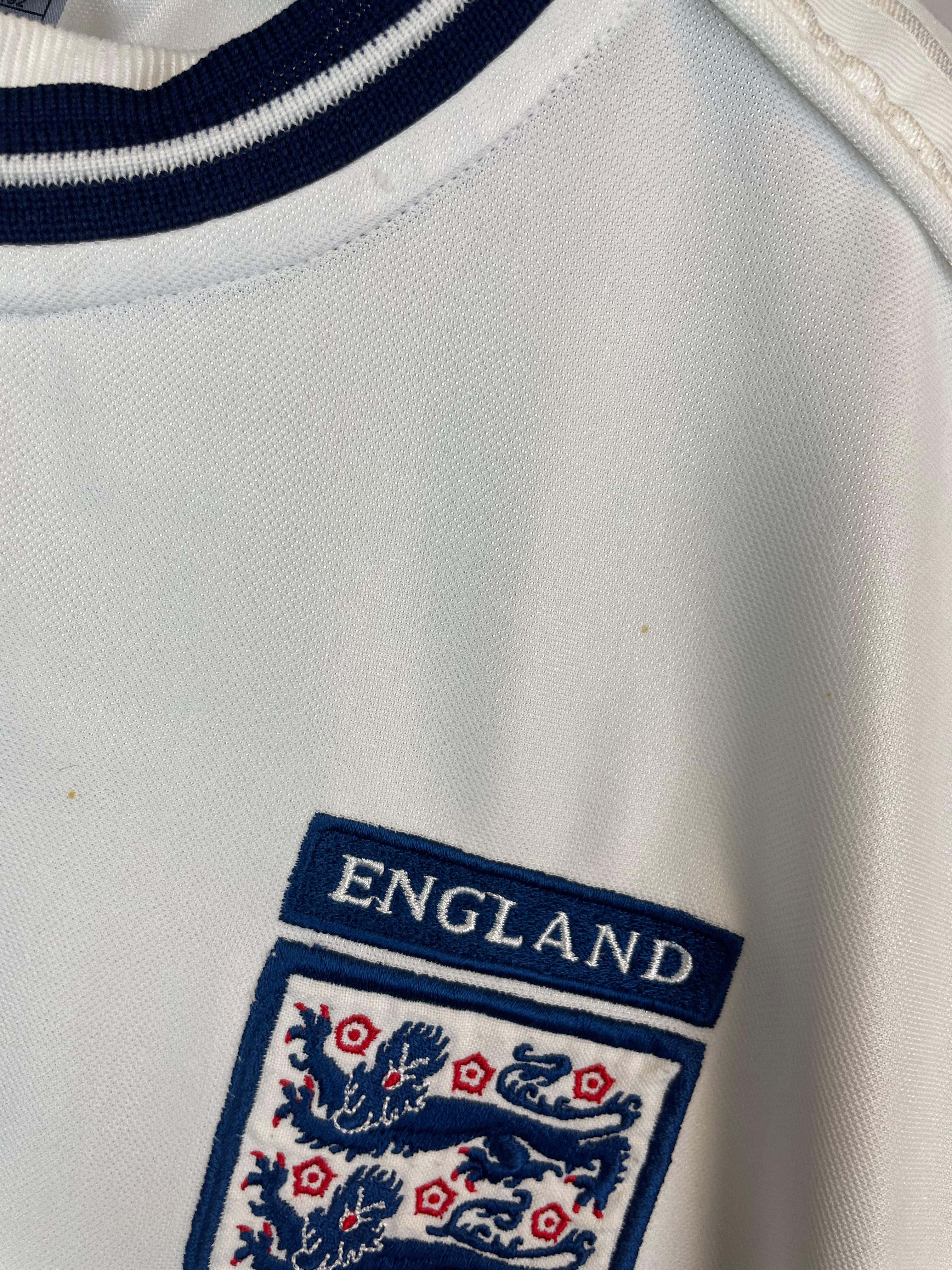 England 00/01 hjemmebanetrøje - XL