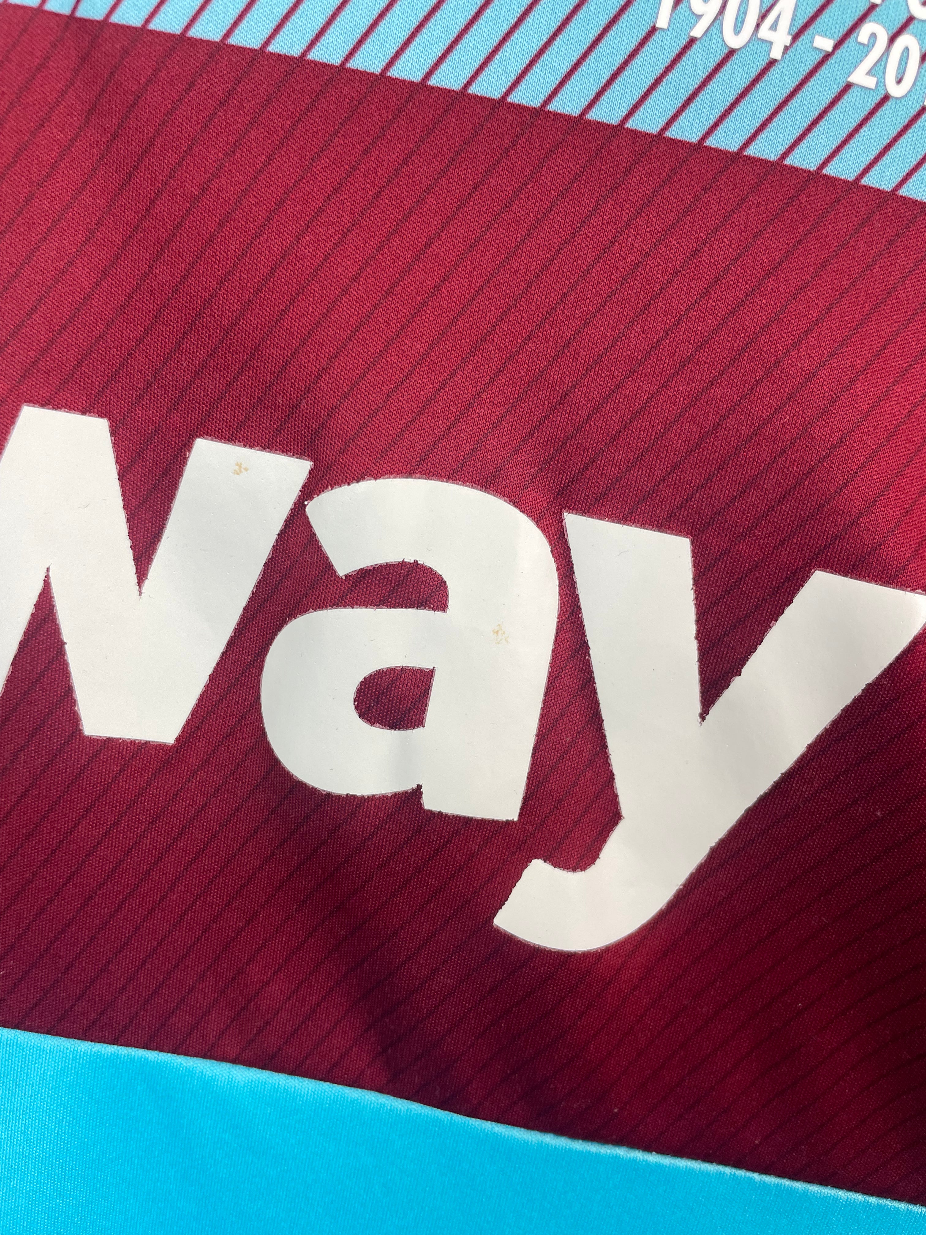 Dimitri Payet West Ham United 15/16 udebanetrøje - S