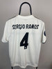 Sergio Ramos Real Madrid 18/19 hjemmebanetrøje - L