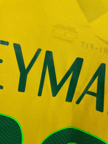 Neymar jr Brasilien 14/16 hjemmebanetrøje - L