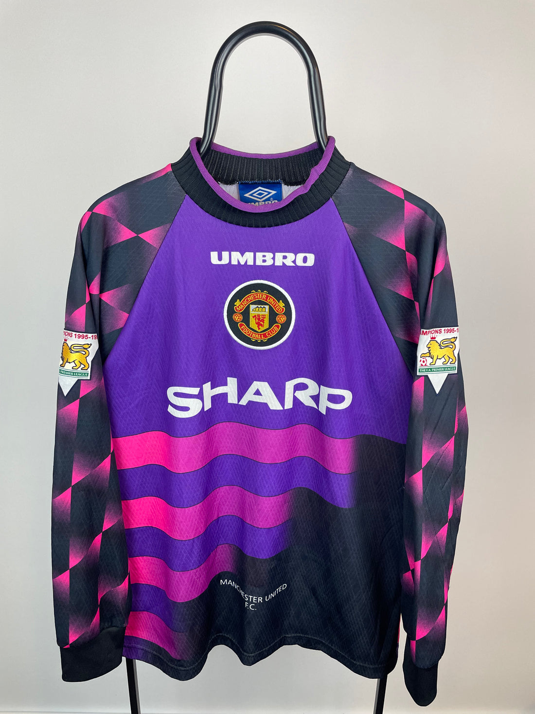 Peter Schmeichel Manchester United 96/97 målmandstrøje - M