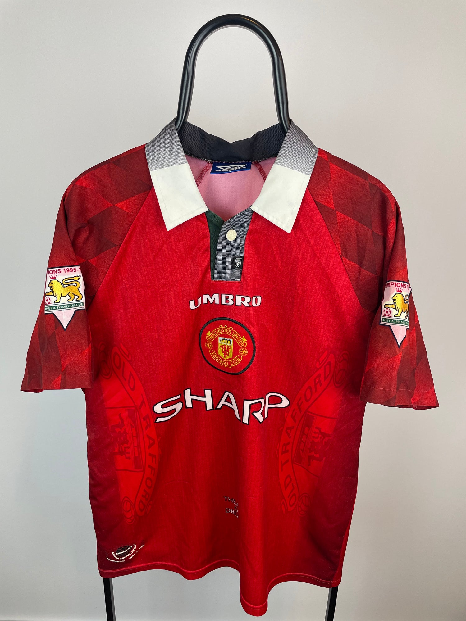 Ryan Giggs Manchester United 96/97 hjemmebanetrøje - L