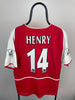 Thierry Henry Arsenal 02/04 hjemmebanetrøje - M