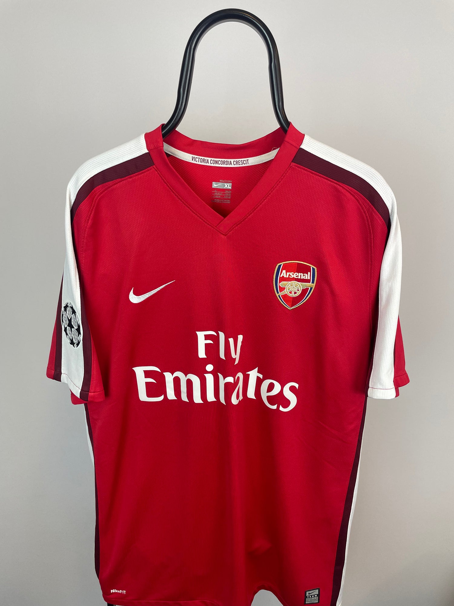 Nicklas Bendtner Arsenal 08/10 hjemmebanetrøje - XL