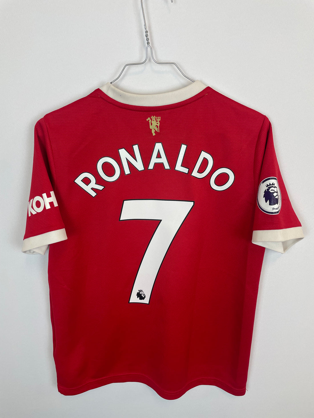 Cristiano Ronaldo Manchester United 21/22 hjemmebanetrøje - 13/14 år