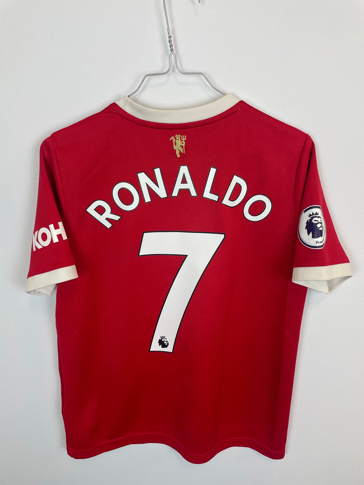 Cristiano Ronaldo Manchester United 21/22 hjemmebanetrøje - 13/14 år