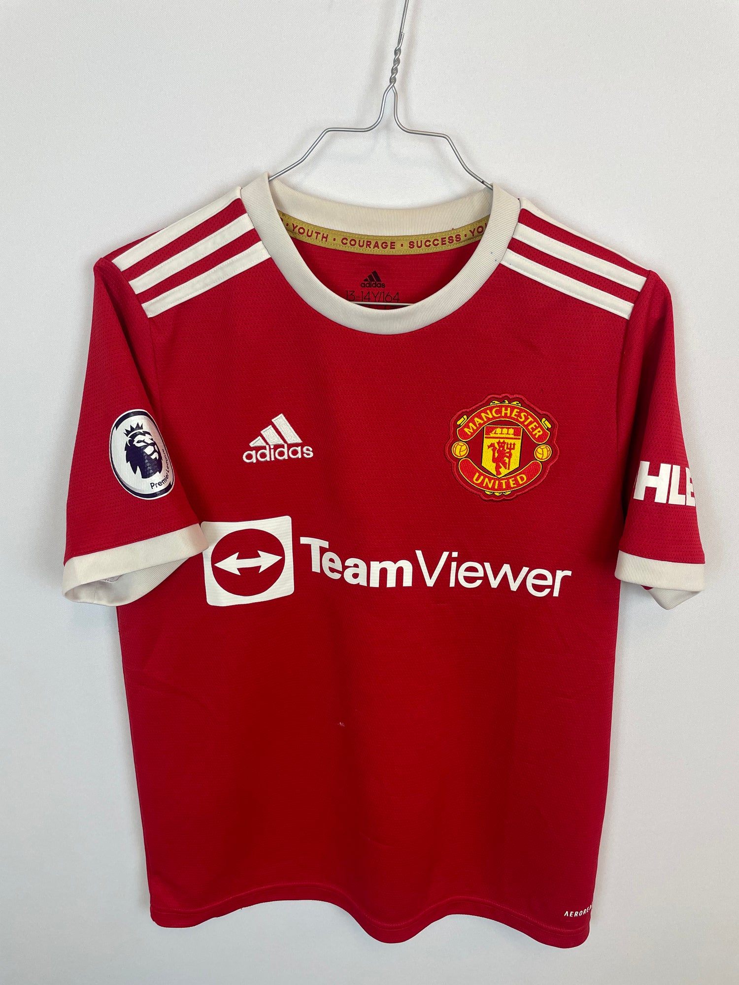 Cristiano Ronaldo Manchester United 21/22 hjemmebanetrøje - 13/14 år