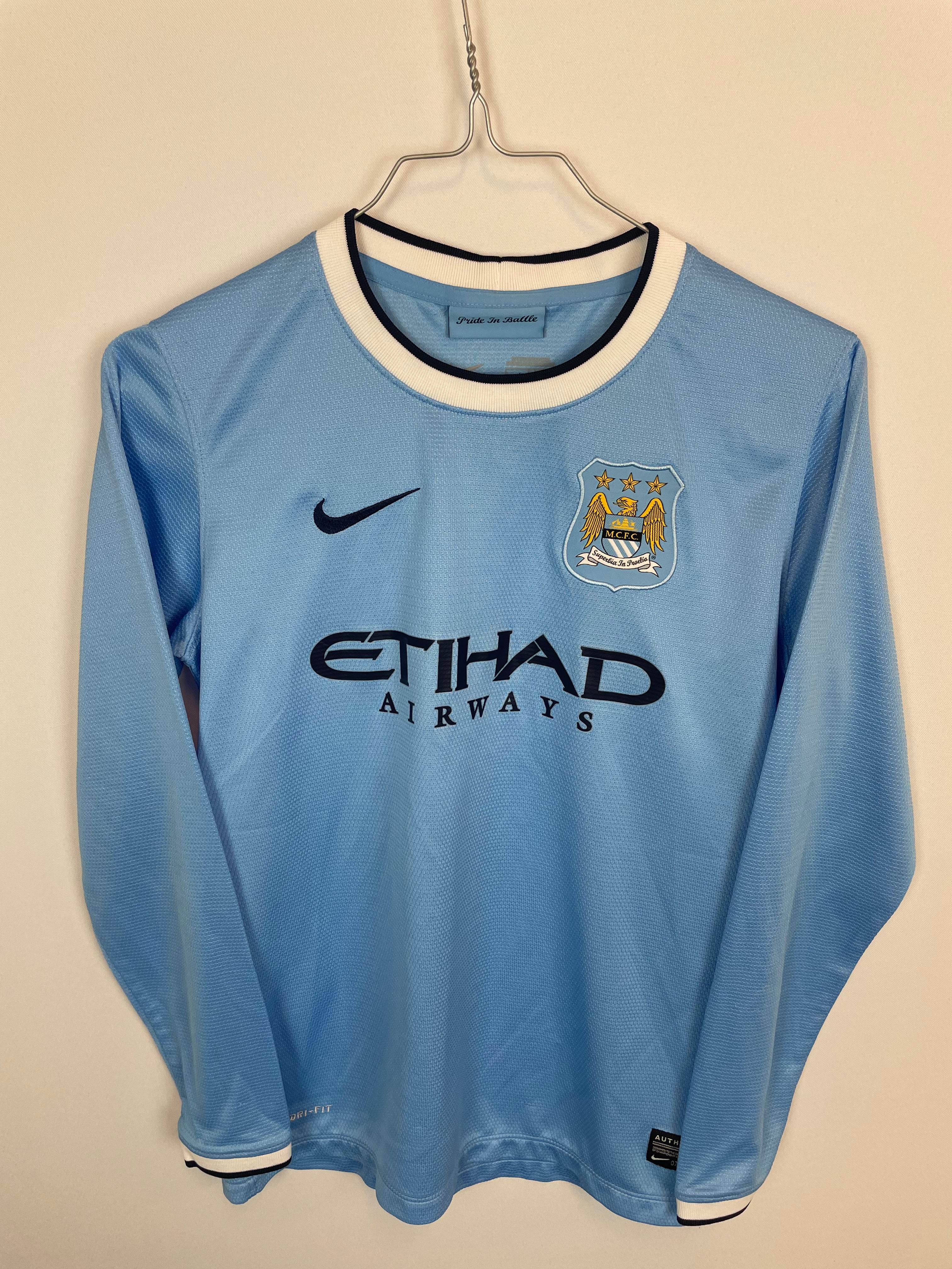 Manchester City 13/14 hjemmebanetrøje - 13/14 år