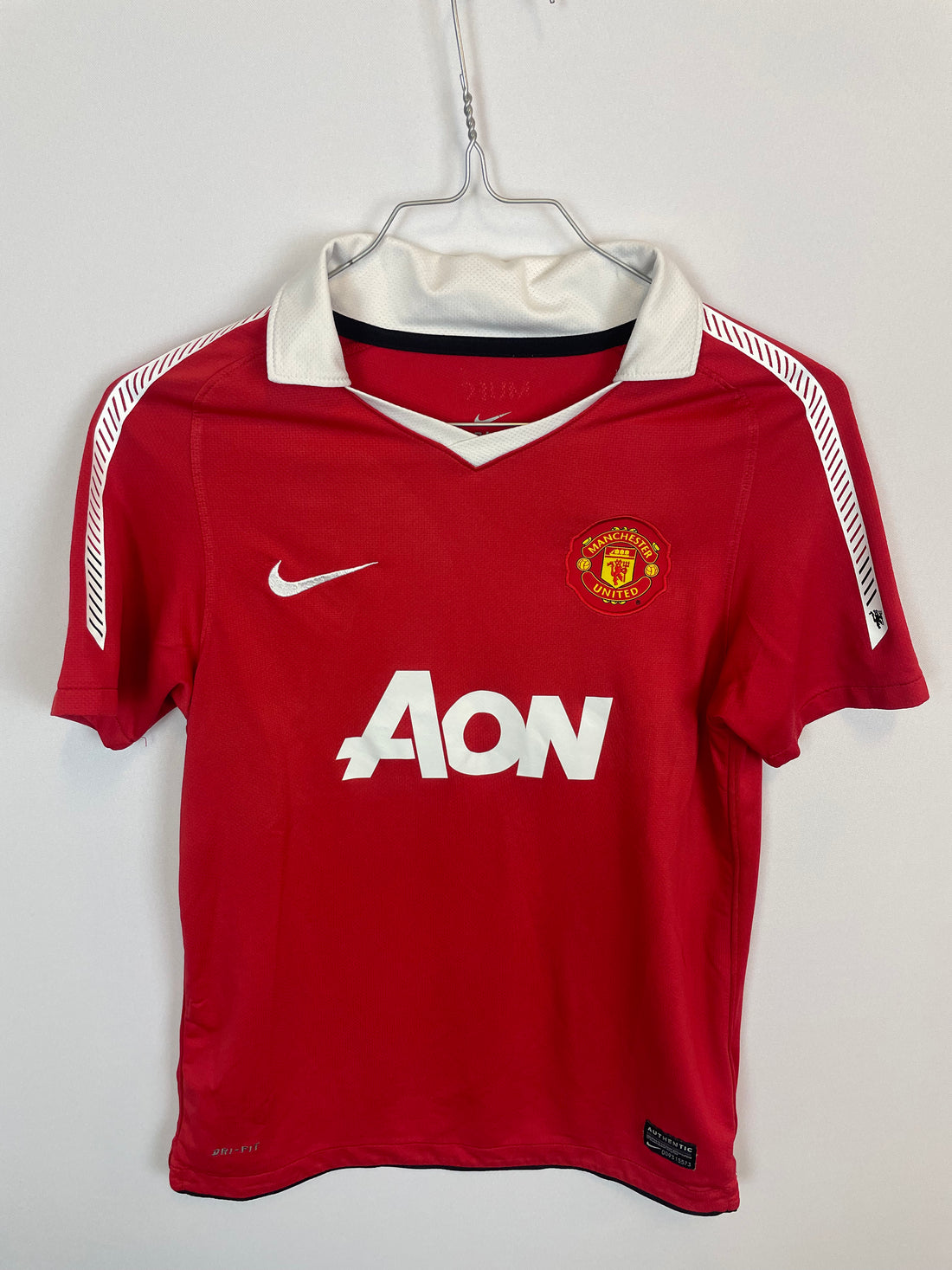 Manchester United 10/11 hjemmebanetrøje - 11/12 år