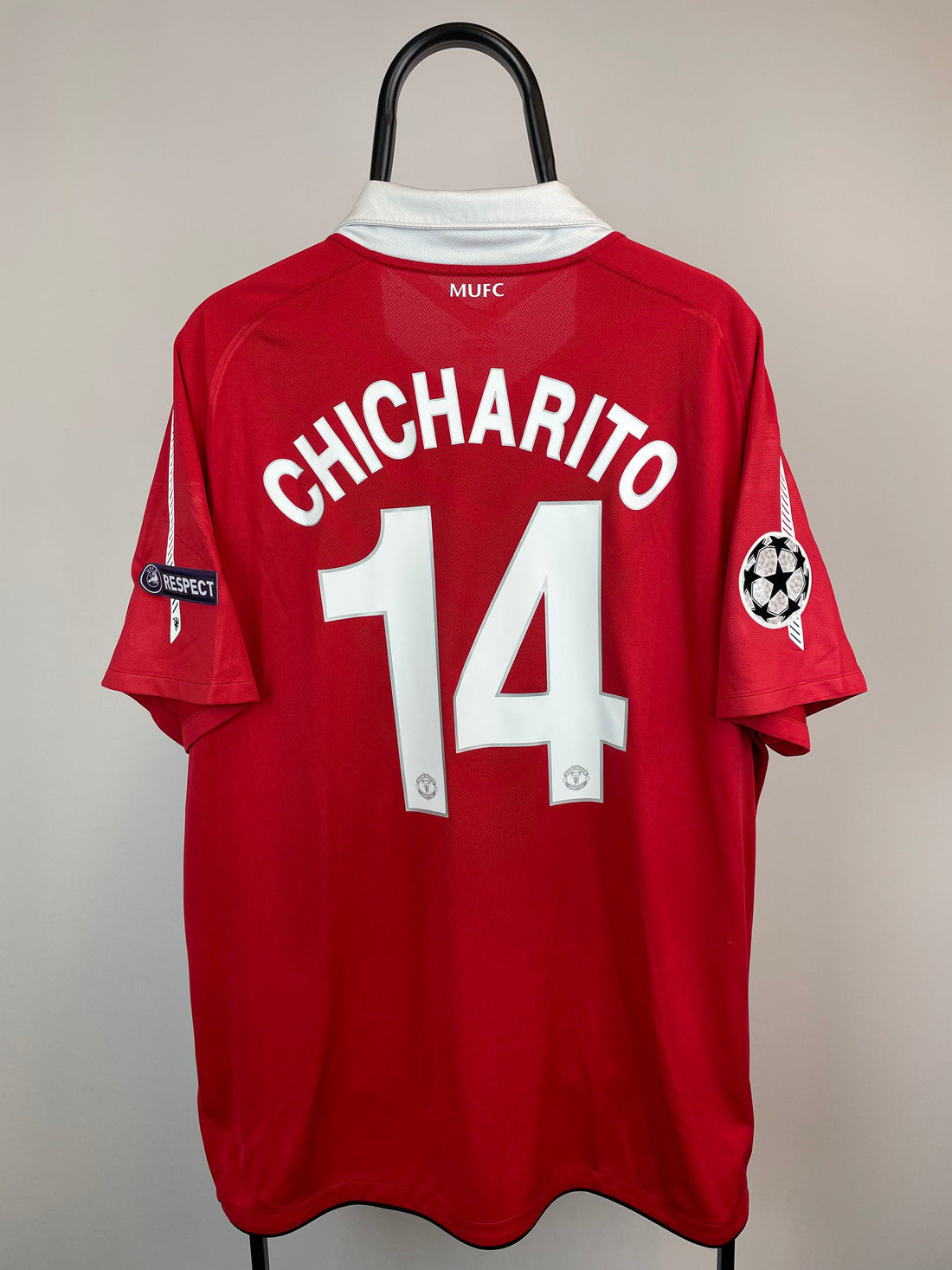 Chicharito Manchester United 10/11 hjemmebanetrøje - XL