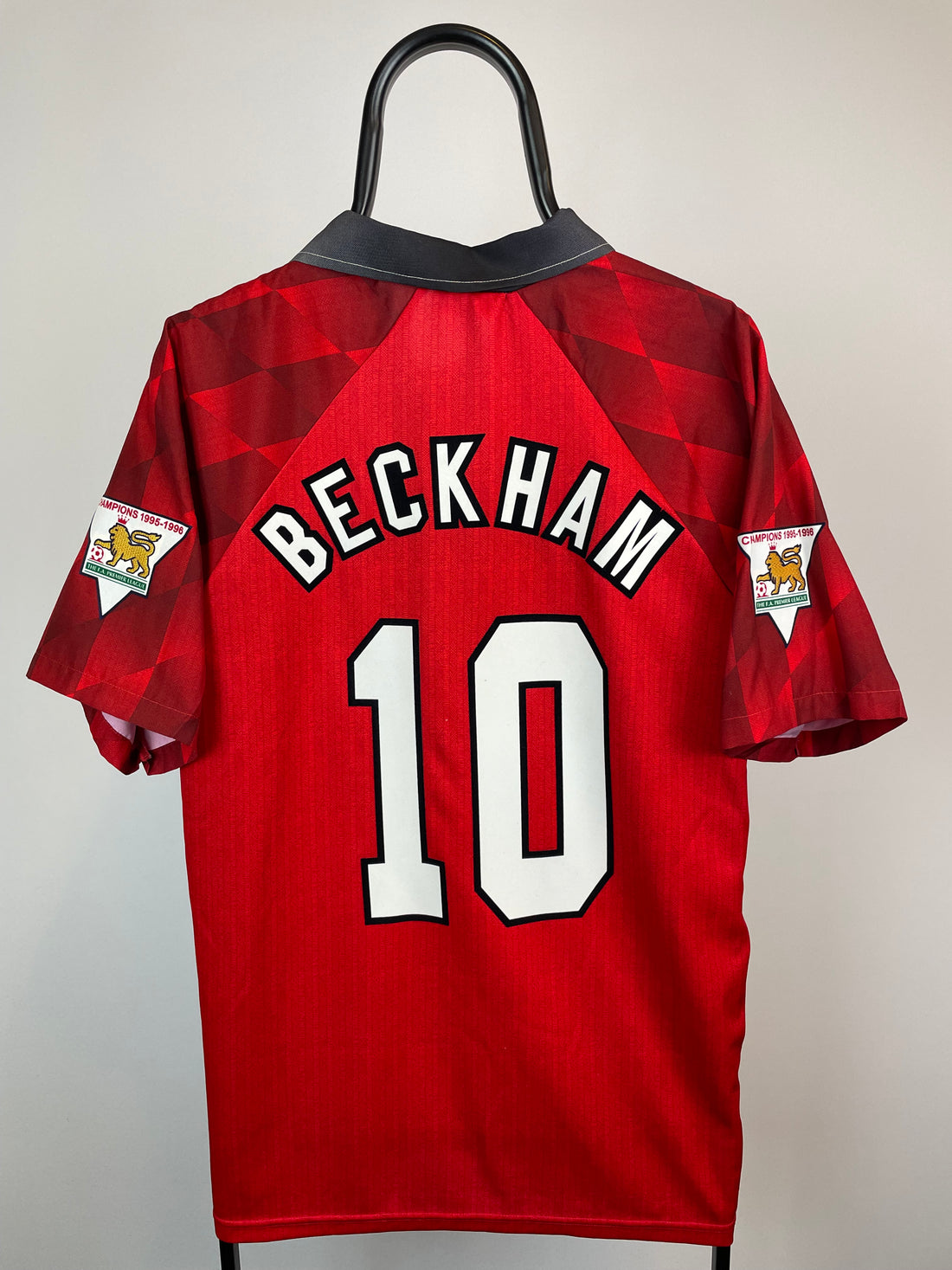 David Beckham Manchester United 96/97 hjemmebanetrøje - L