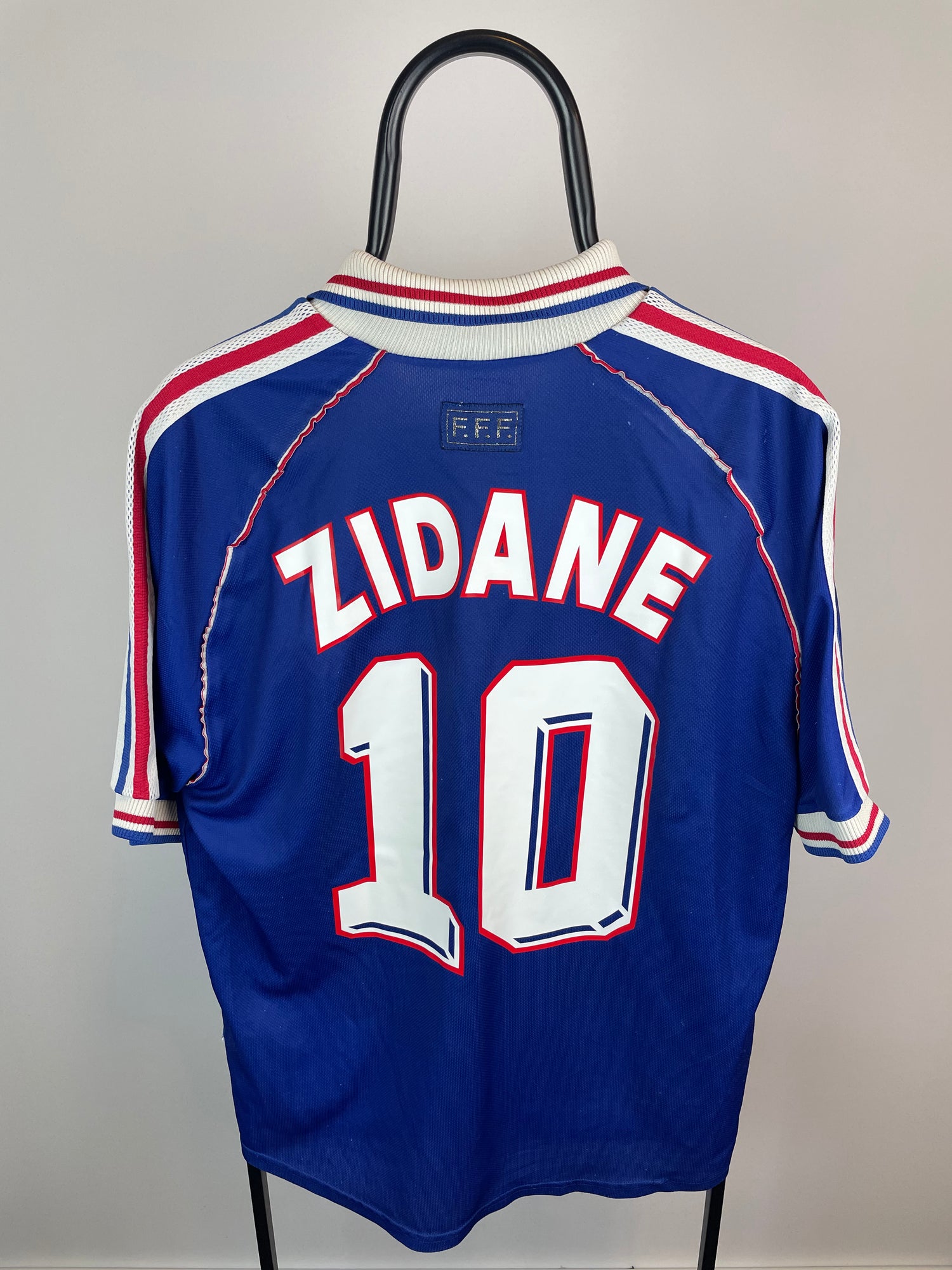 Zinedine Zidane Frankrig 98/00 hjemmebanetrøje - L