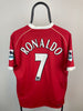 Cristiano Ronaldo Manchester United 06/07 hjemmebanetrøje - L