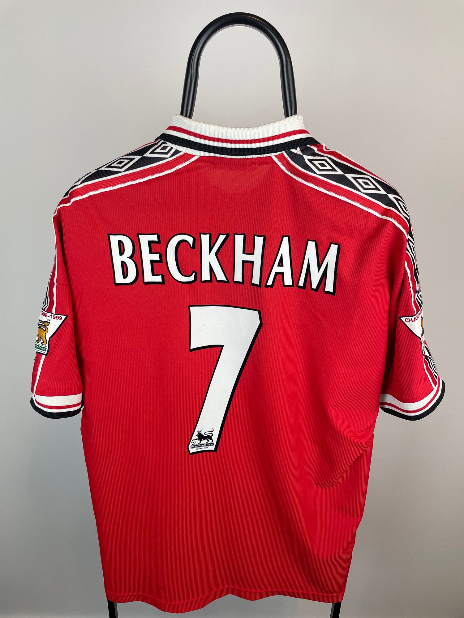 David Beckham Manchester United 98/00 hjemmebanetrøje - XL