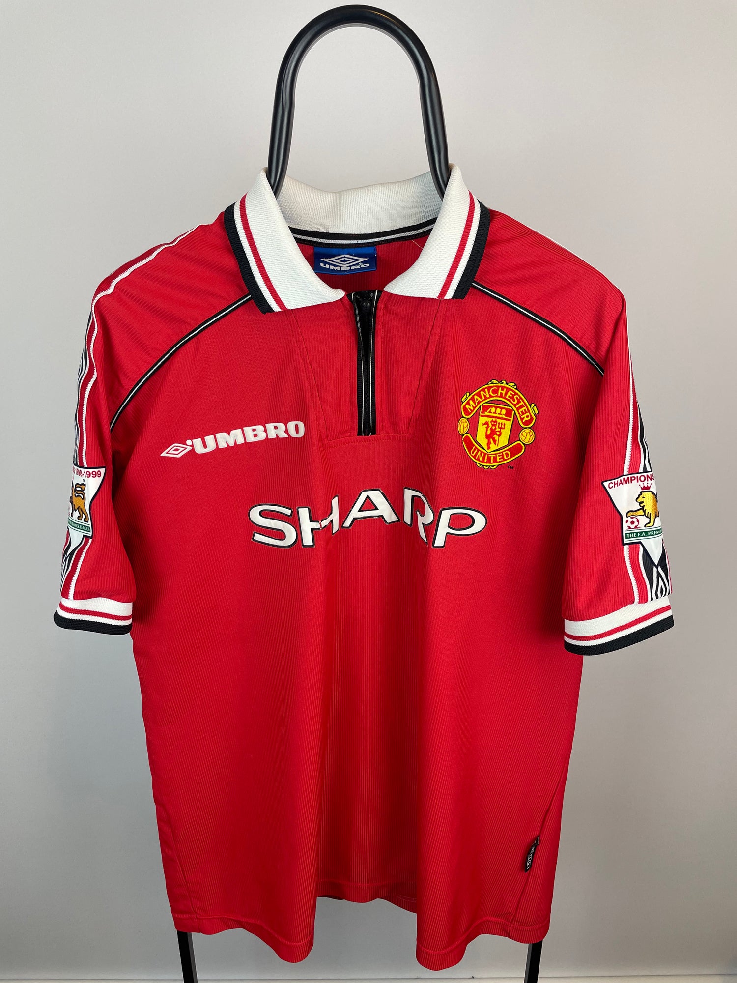 David Beckham Manchester United 98/00 hjemmebanetrøje - XL