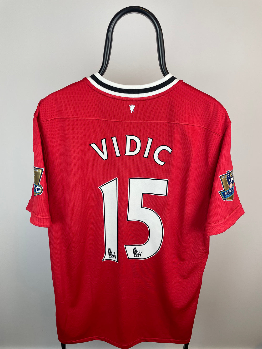 Nemanja Vidic Manchester United 11/12 hjemmebanetrøje - XL