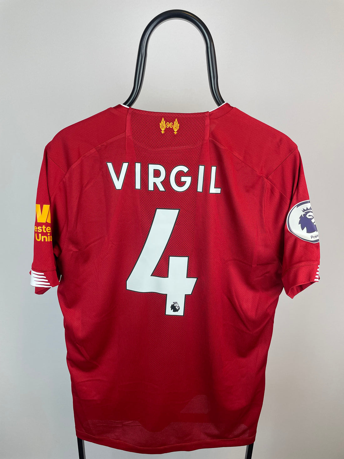 Virgil van Dijk Liverpool 19/20 hjemmebanetrøje - L