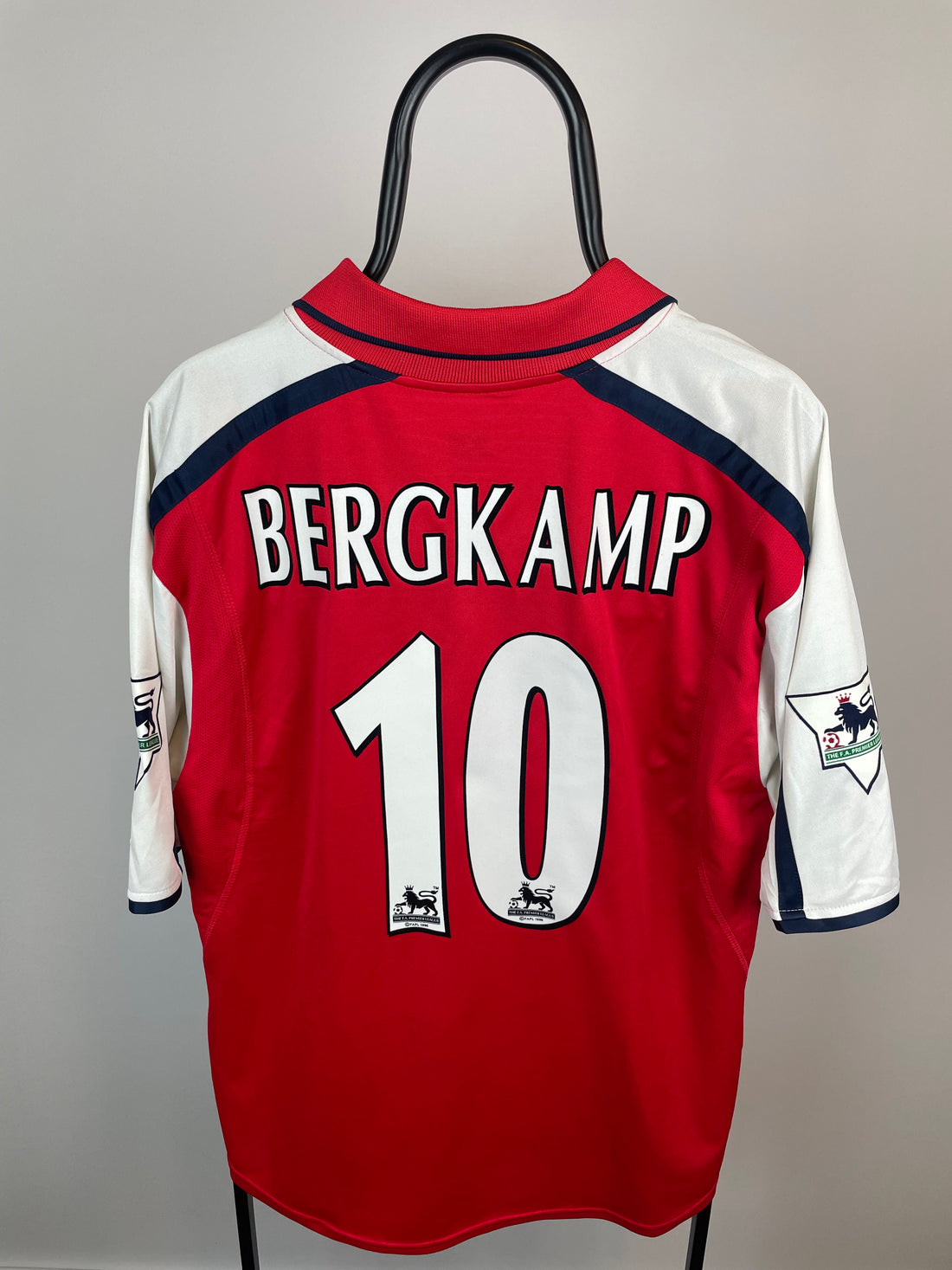 Dennis Bergkamp Arsenal 00/01 hjemmebanetrøje - L