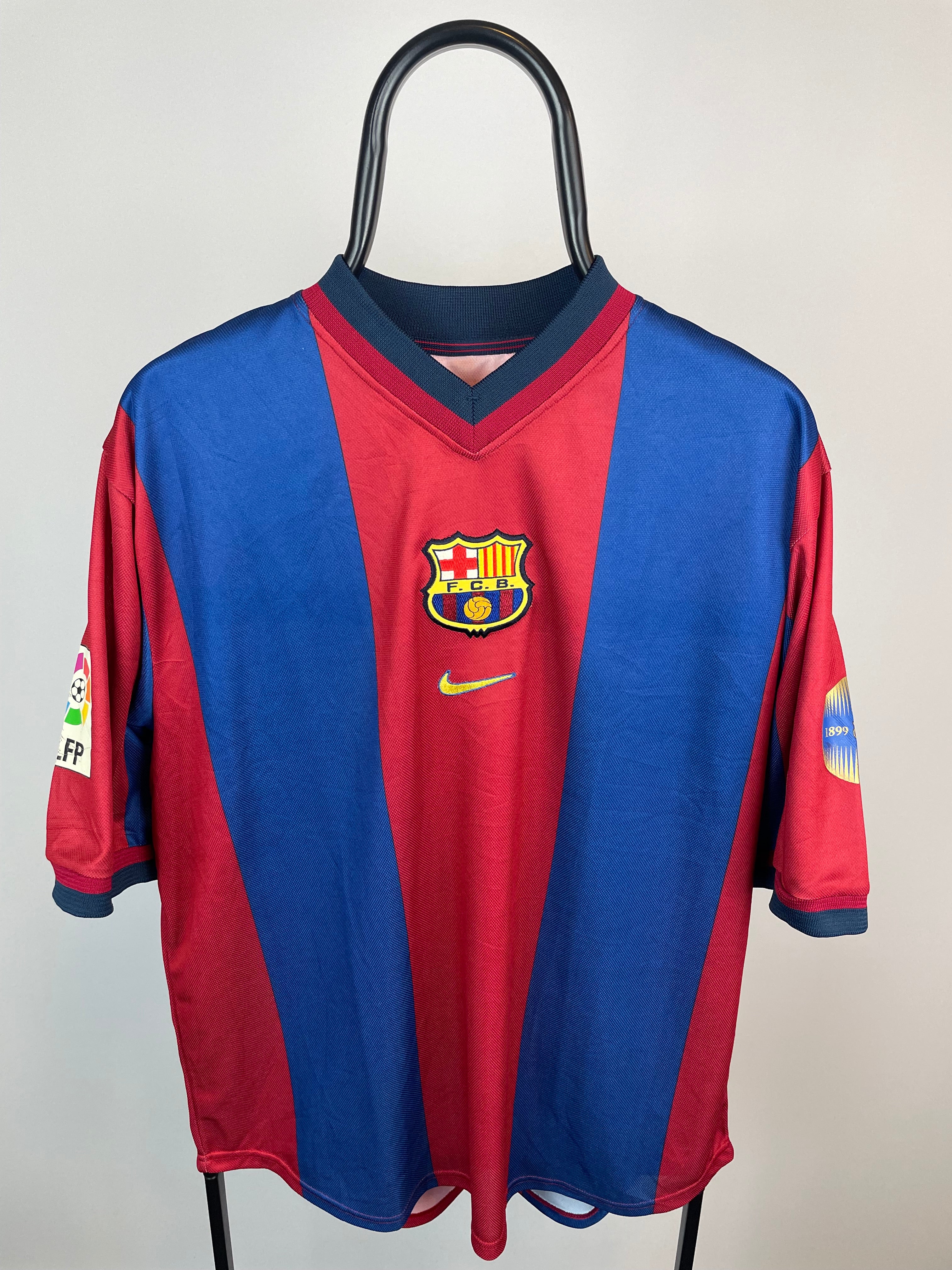 Luis Enrique Barcelona 98/99 hjemmebanetrøje - L