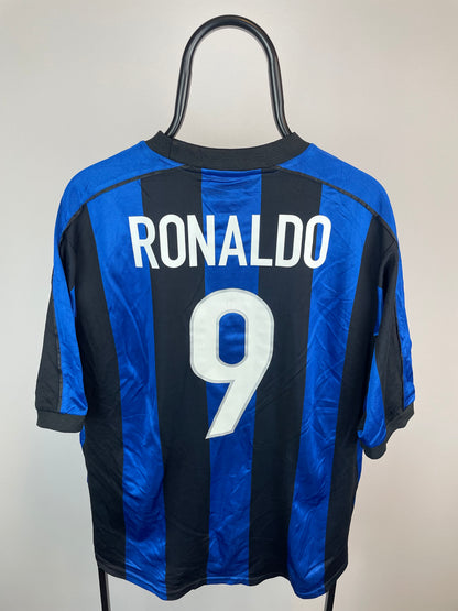 Ronaldo Nazario Inter Milan 99/00 hjemmebanetrøje - L