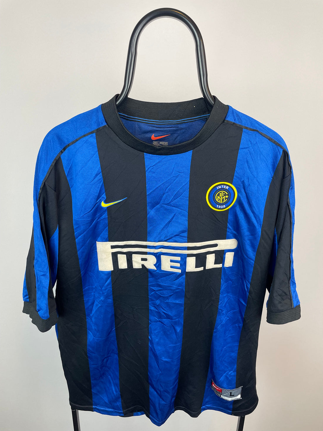 Ronaldo Nazario Inter Milan 99/00 hjemmebanetrøje - L