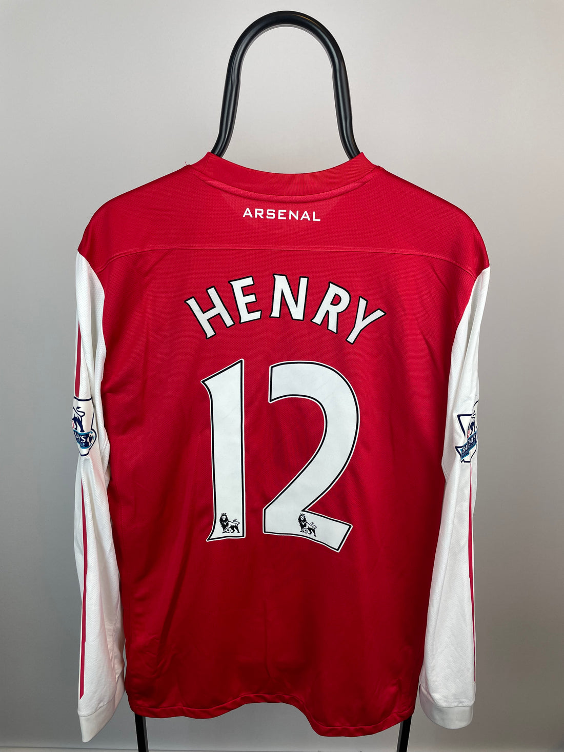 Thierry Henry Arsenal 11/12 langærmet hjemmebanetrøje - L